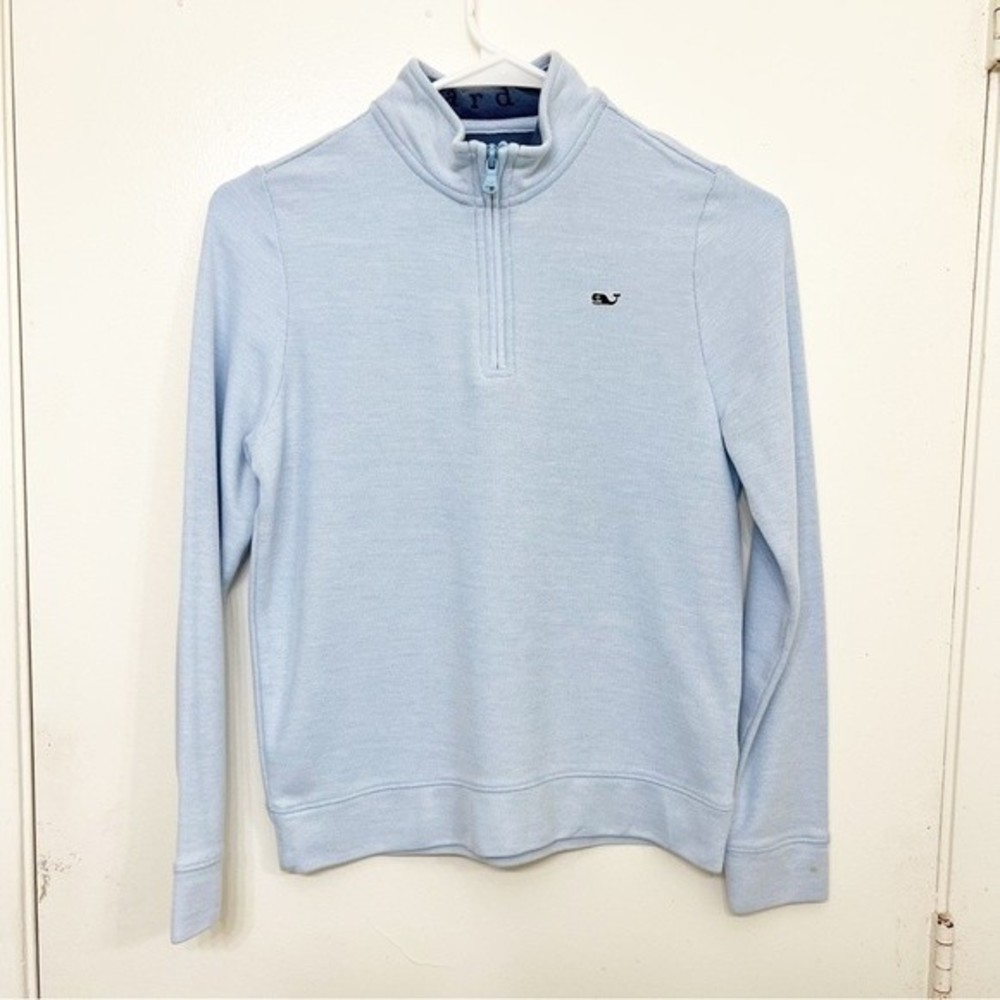 Pre-Owned Vineyard Vines Blue Kids Long Sleeve Shirt